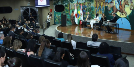 participantes de palestra