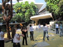 ginástica laboral na CMBH