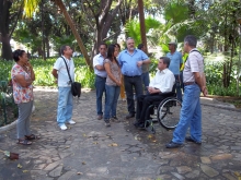 Comissão faz visita técnica para analisar acessibilidade