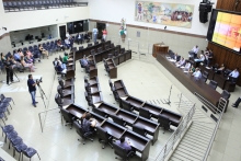 Em audiência pública, Câmara apresenta gastos do quadrimestre. Foto: Bernanrdo Dias