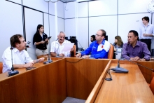 Vereadores discutirão impactos da construção de uma barragem de rejeitos em Rio Acima. Foto: Rafa Aguiar/CMBH