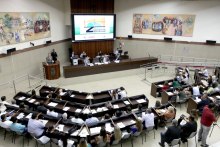 Pela manhã os temas foram Registro de Candidaturas e Ficha Limpa - Foto: Divulgação CMBH
