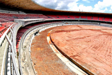 Dez por cento dos 64 mil lugares do novo Mineirão poderão ser ocupados por belo-horizontinos nos jogos da Copa