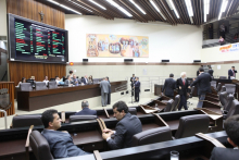 Segurança pública foi tema de destaque na reunião plenária. Foto: Mila Milowski