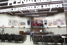 Plenário Amynthas de Barros. Foto: Mila Milowski/CMBH