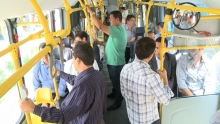 Vereadores viajam no BRT e conhecem centro de controle 