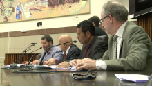 Integrantes da CPI comemoraram o atingimento dos objetivos da comissão - Foto: TV Câmara