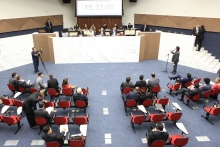 Vista superior do Plenário Amynthas de Barros. Foto: Abraão Bruck/Câmara de BH