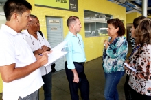 Visita técnica da Comissão de Desenvolvimento Econômico, Transporte e Sistema Viário à estação de ônibus