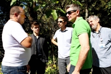 Vereadores e populares em visita técnica à Mata do Planalto