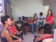 Visita técnica à Ocupação Novo Paraiso