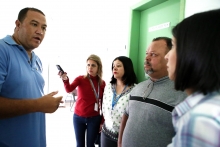 Vereador Edmar Branco, gestores e comunidade, em visita técnica ao Centro de Saúde Capitão Eduardo