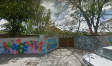 Fachada da Escola Municipal Professor Pedro Guerra, na Regional Venda Nova