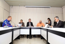 1ª reunião ordinária da Comissão de Saúde e Saneamento, no dia 7 de fevereiro de 2018