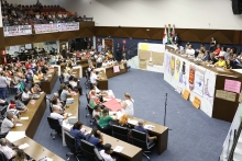 Audiência que debateu demandas dos centros de saúde lotou o Plenário Amynthas de Barros no dia 20 de março de 2018