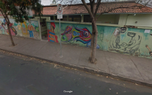 Fachada do Centro de Saúde Cícero Idelfonso