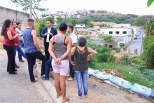 Visita técnica da Comissão de Transporte e Sistema Viário à Rua das Espatódias, no Bairro Marajó, em 17 de outubro de 2018 