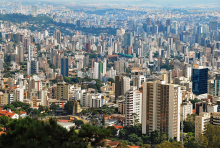 Vista panorâmica de Belo Horizonte.