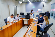 reunião dos membros da comissão de legislação e justiça