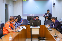 Vereadores no Plenário Helvécio Arantes