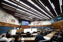 Vereadores no Plenário Amintas de Barros