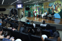 participantes de palestra