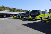 ônibus de transporte coletivo