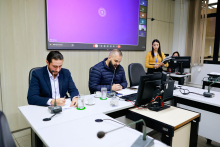 Vereadores no Plenário Helvécio Arantes