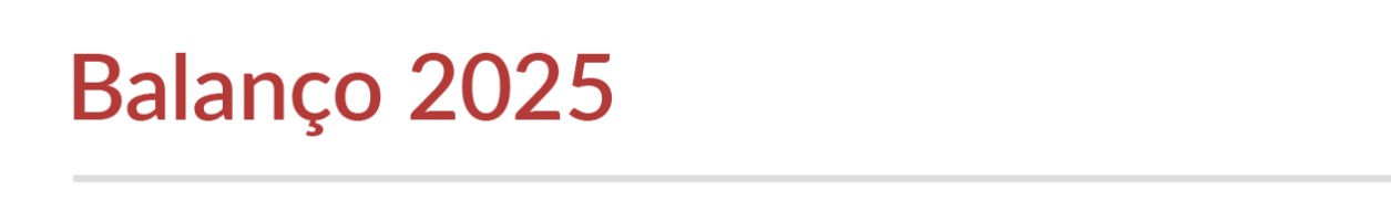 Balanço 2025
